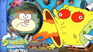 The Krusty Krab is NUTS for Sandys New Snack 🥜  quotHot Crossed Nutsquot in 5 Minutes  SpongeBob [upl. by Knutson]