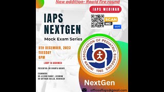 IAPS NextGen 3 Mock Exam Abdominal Mass [upl. by Sacha131]