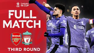 FULL MATCH  Arsenal v Liverpool  Third Round  Emirates FA Cup 202324 [upl. by Penthea434]