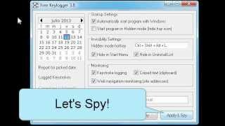 Free Keylogger  Activity Monitoring Software [upl. by Arag180]