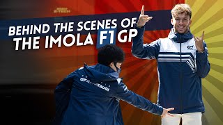 Behind the scenes of the Imola F1 GP [upl. by Dyana]