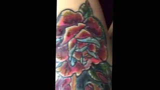 My Tattoo Healing Process Day 8  Scabbing and Flaking [upl. by Justicz]