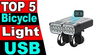 TOP 5 Best Bicycle Light Review 2024 [upl. by Willie851]