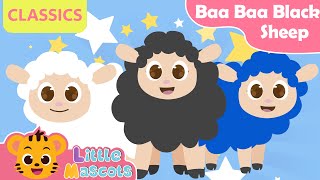 Baa Baa Black Sheep  Finger Family  more Little Mascots Nursery Rhymes amp Kids Songs [upl. by Nolrah]