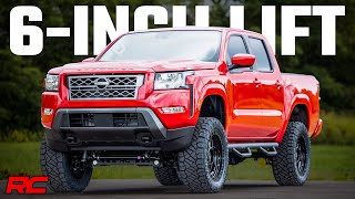 2022 Nissan Frontier 6inch Suspension Lift kit [upl. by Bork453]