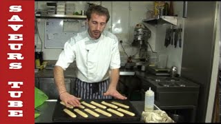 How to make Choux Pastry with The French Baker TV Chef Julien from Saveurs Dartmouth [upl. by Barret]