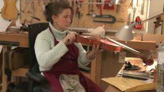 Vienna  Violin Maker  Geigenbauerin  Wien [upl. by Ppik122]