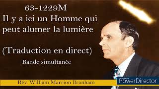 631229M  Il y a ici un Homme qui peut allumer la lumière William Marrion Branham [upl. by Gladdy]