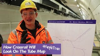 Farringdon Crossrail and the December 2017 Tube Map [upl. by Giltzow]