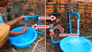 Easy DIY Fixing Water Pump With PVC Pips for Increase Water Pressure [upl. by Philbrook832]