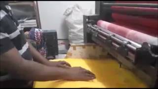 Manual Non woven bag printingmachine dcutbags wcutbags paperbags cottonbags clothbags [upl. by Delmor]