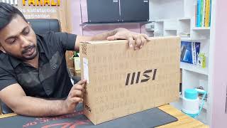 MSI Thin GF63 12UC Laptop Unboxing  MSI Laptop i5 12Th Genaration Unboxing [upl. by Neirad]