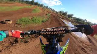 YZ125 wide open at wailua motocross track [upl. by Seaddon139]