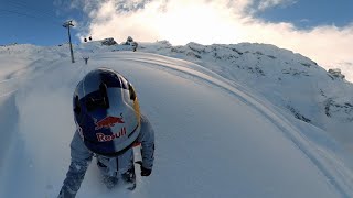 UNEXPECTED POW  Engelberg with Maxime Chabloz [upl. by Anoerb]