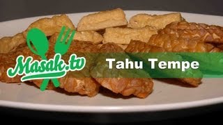 Tahu dan Tempe Goreng  Resep 007 [upl. by Hildegarde]