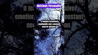 What is Histrionic Personality Disorder motivation brainanatomy brainfacts [upl. by Eilram]