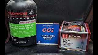 65 Creedmoor StaBall 65 powder [upl. by Lorrimor253]