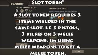 TF2  How to craft Tokens HD [upl. by Driscoll]