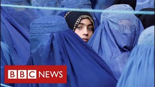 A Year of Taliban Rule  how women’s lives have changed in Afghanistan  BBC News [upl. by Ellennaj]