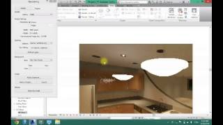 How To Add Working Lights in Revit Architecture [upl. by Ymmas411]