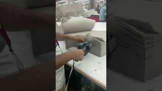 Stickering machine fabriccuttingmachine knit viralvideo garments shorts bangladesh [upl. by Eziechiele382]