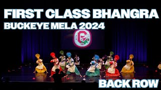 First Class Bhangra  Back Row  Buckeye Mela 2024 [upl. by Esmeralda51]