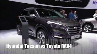 Hyundai Tucson 2015 vs Toyota RAV4 2015 [upl. by Sinnelg75]