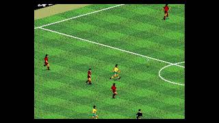 Belgium v Romania Fifa international soccer mega drive [upl. by Nylcaj936]