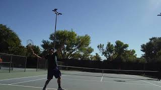 Usta Player vs National Junior Player [upl. by Innek836]