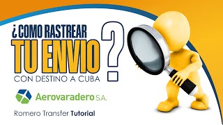 COMO RASTREAR TU ENVIO CON AEROVARADERO ENVIWORLD TUTORIAL [upl. by Eneluj979]