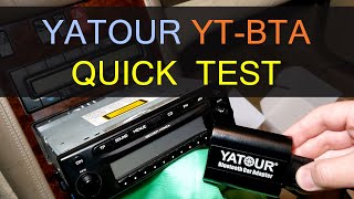 YATOUR YTBTA Quick Test [upl. by Danialah783]