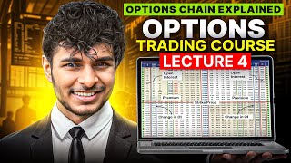 What is Option Chain  L4 Options Trading Course  Trading with Purab [upl. by Doownelg]