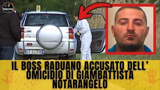 Omicidio Giambattista Notarangelo A Processo lex boss Raduano [upl. by Terrie]