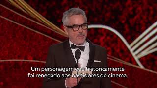 OSCAR 2019  ALFONSO CUARÓN VENCE MELHOR DIRETOR [upl. by Eisus35]