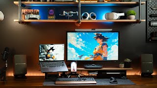 My 2024 DREAM Desk Setup amp Gaming Setup Except for [upl. by Etteniuq699]