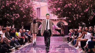 Versace Mens SpringSummer 2020  Fashion Show [upl. by Pillihpnhoj]