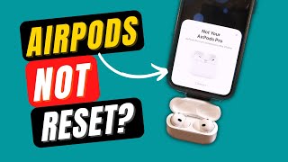 AirPods Not Fully Reset How To Perform Full Factory Reset on AirPods Any Generation [upl. by Chadabe105]