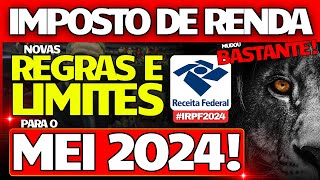 🚨 SAIU A REGRA DECLARAÇÃO DE IMPOSTO DE RENDA MEI 2024  IRPF 2024 🚨 [upl. by Esinyt]