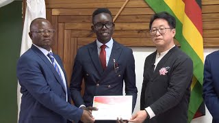 GLOBALink  Zimbabwean students benefit from Chinesefunded scholarships [upl. by Tatum]