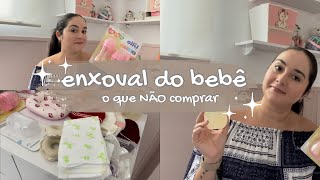 ENXOVAL DO BEBÊ  o que não comprar economize no enxoval [upl. by Maximilianus]