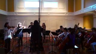 The Rivers School Chamber Orchestra  Dvorak Waltz Op 54 [upl. by Niak]