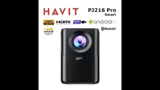 HAVIT PJ216 Pro Smart Projeksiyon Cihazı Demosu [upl. by Wahkuna283]