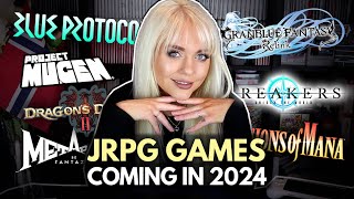 TONS of Animestyle JRPGs are coming in 2024  Granblue Fantasy Relink Blue Protocol Breakers [upl. by Pippy259]