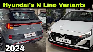 2024 Hyundais N Line SUV amp Hatchback😯 Venue N Line Vs i20 N Line  Biggest Confusion [upl. by Ainat]