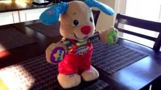 Fisherprice laugh and learn dance and play puppy review [upl. by Tirma641]