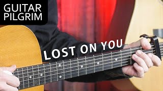 Lp quotLOST ON YOUquot Guitar Lesson [upl. by Tudela]