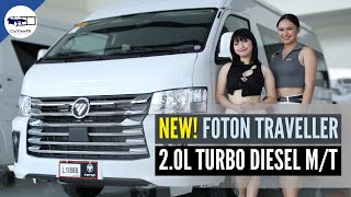 2023 Foton Traveller X 16seater 20L MT  Interior and Exterior Review [upl. by Chessa27]