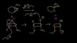 Ringopening reactions of epoxides Strong nucleophiles  Organic chemistry  Khan Academy [upl. by Elleyoj590]