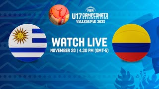 Uruguay v Colombia  Full Basketball Game  South American U17 Championship 2023 [upl. by Hardner671]