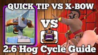 26 Hog Cycle Guide  Quick tip for hog cycle Vs XBow  How to play 26 Hog Cycle for Beginners [upl. by Annissa]